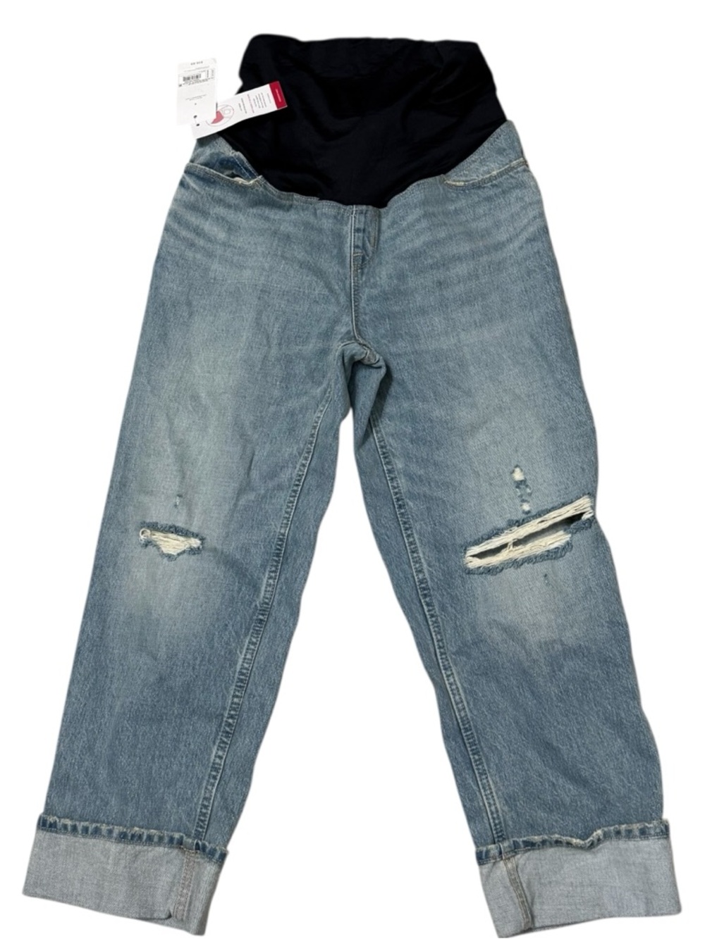 NWT Isabel by Ingrid & Isabel Maternity Pants Cropped Vintqge Straight Sz 6